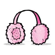 cartoon ear muffs