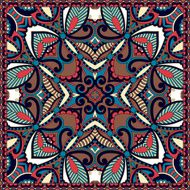 Traditional ornamental floral paisley bandanna You can use this N56