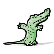 Cartoon Crocodile N21