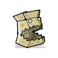 cardboard box cartoon character N4
