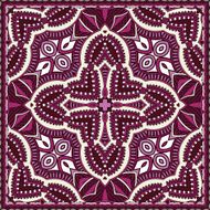 Traditional ornamental floral paisley bandanna You can use this N62