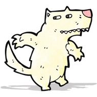 Cartoon Wolf N28