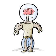 cartoon futuristic robot N5
