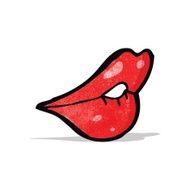 sexy lips cartoon N2