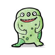 Cartoon Alien N39