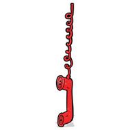 cartoon telephone receiver N2