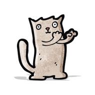 Cartoon Cat N69
