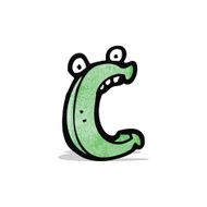 Cartoon Letter C N2
