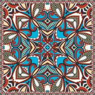 Traditional ornamental floral paisley bandanna You can use this N85