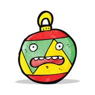 christmas bauble cartoon character N6
