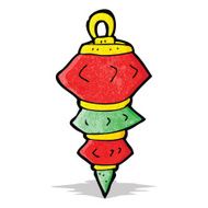 christmas bauble cartoon