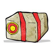 cartoon mail package