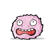 little pink furball monster