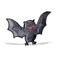 carroon halloween bat