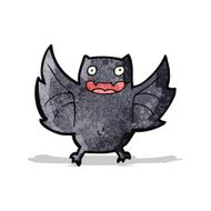 carroon halloween bat N2