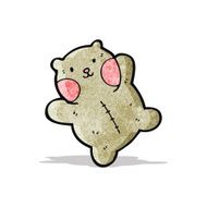 cartoon little teddy bear N7