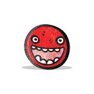 cartoon face symbol N9