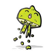 cartoon squirting lime