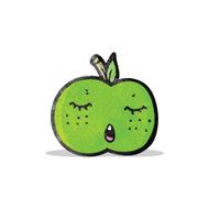 Cute Cartoon Apple N2
