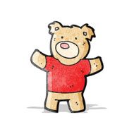 cartoon teddy bear N10