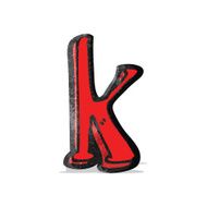cartoon letter k N2