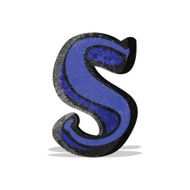 cartoon letter s N3