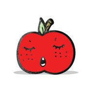 Cartoon Apple N34