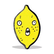 cute cartoon lemon