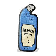 cartoon bleach bottle