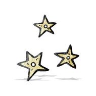 cartoon ninja stars