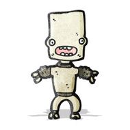Cartoon Robot N53