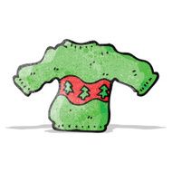 cartoon woollen jumper