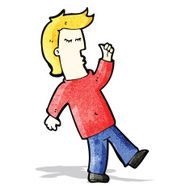 cartoon confident man N6
