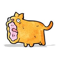 funny shrieking cat