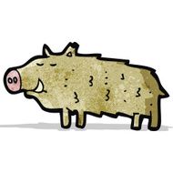 Cartoon Warthog N3