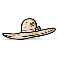 Cartoon Straw Hat N5