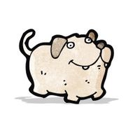 cartpp fat little dog