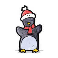 Cute cartoon penguin N5