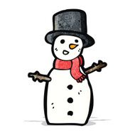 traditional snowman