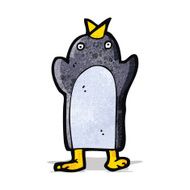 Cute cartoon penguin N7