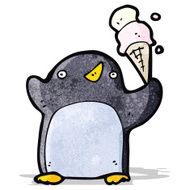Cute cartoon penguin N9
