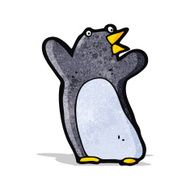 funny cartoon penguin N2