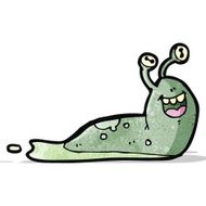cartoon slug