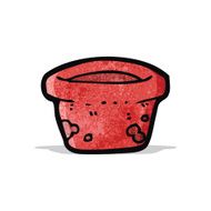 cartoon garden pot