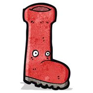 cartoon wellington boot N3