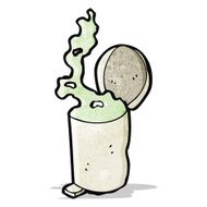 smelly rubbish bin cartoon N3