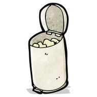 cartoon kitchen bin N2