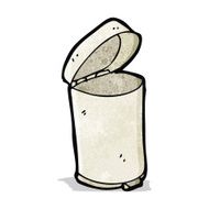 cartoon kitchen bin N3