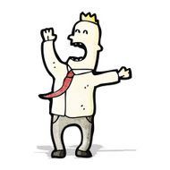 Cartoon Businessman N23