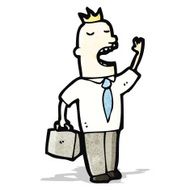 Cartoon Businessman N24